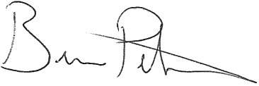 Signature of Bruce Petrov