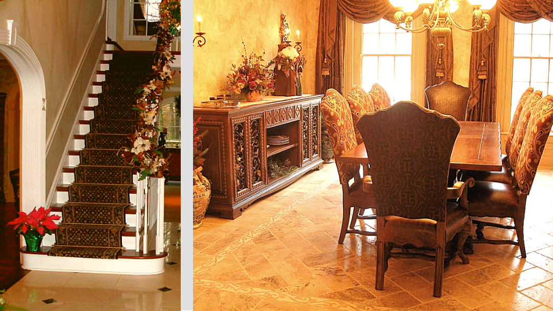 Traditional dining room renovation