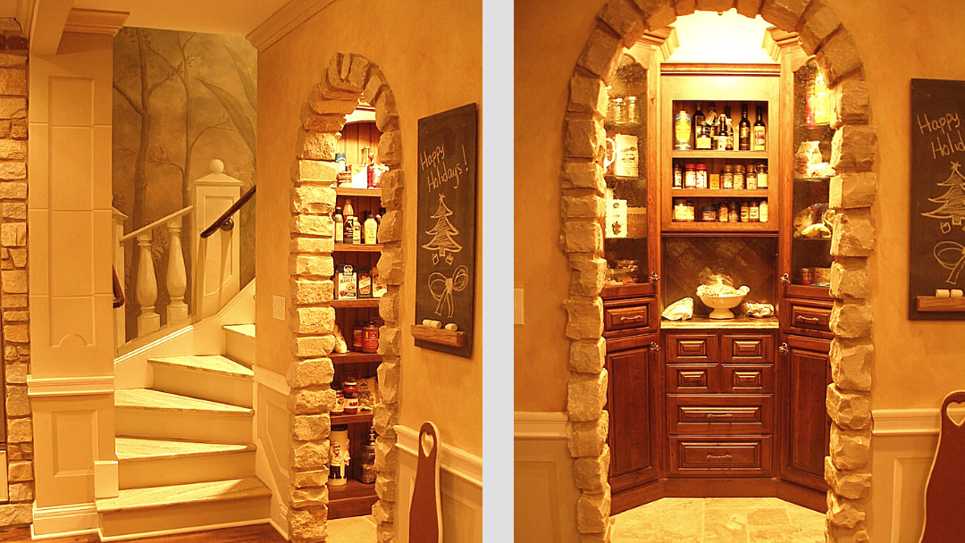 Custom pantry renovation
